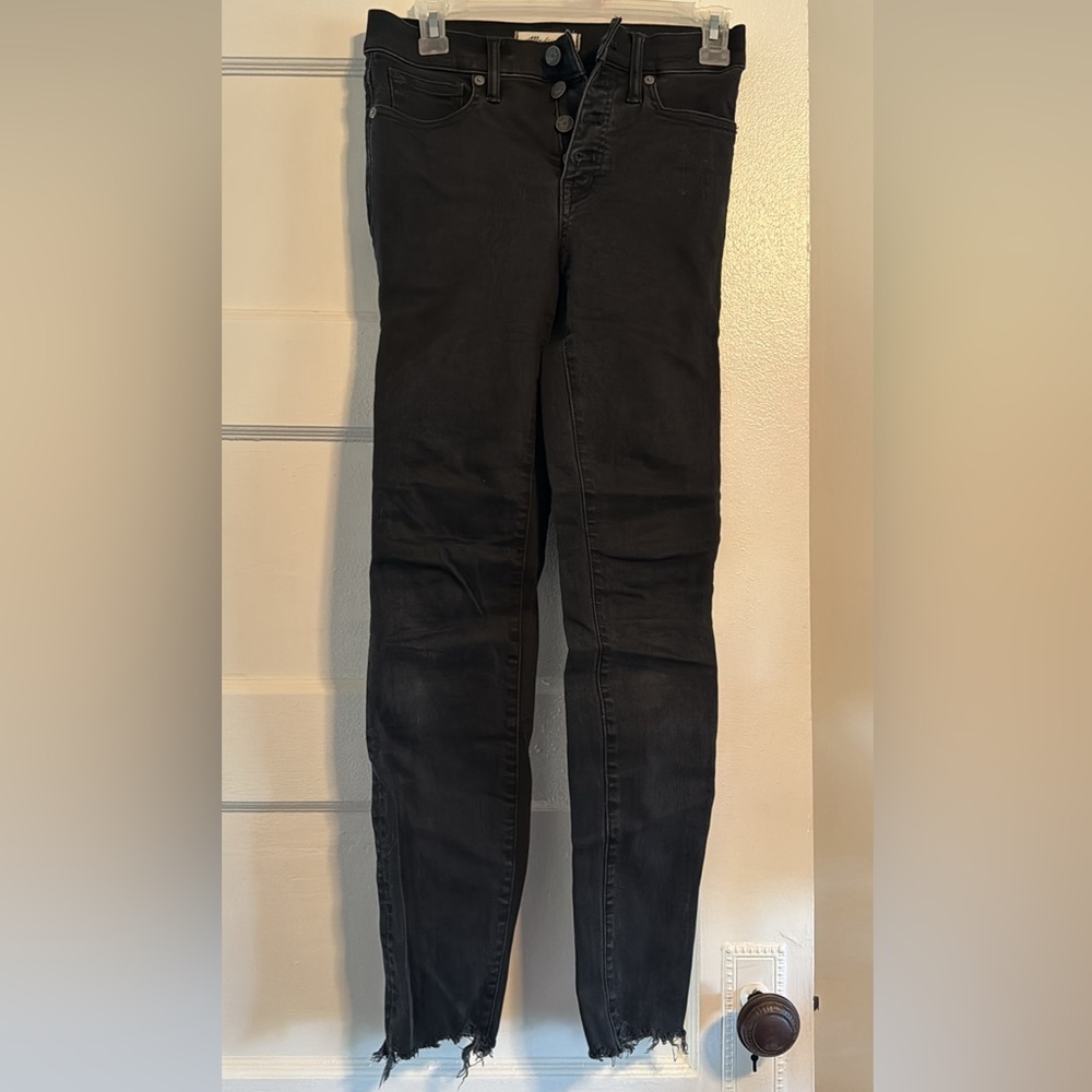 Madewell 9" high rise skinny